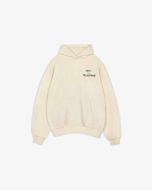 WHITE ASPARAGUS DEPT DE LA TELA HOODIE