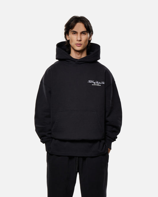 HEAVYWEIGHT WASHED BLACK STUDIOS HOODIE