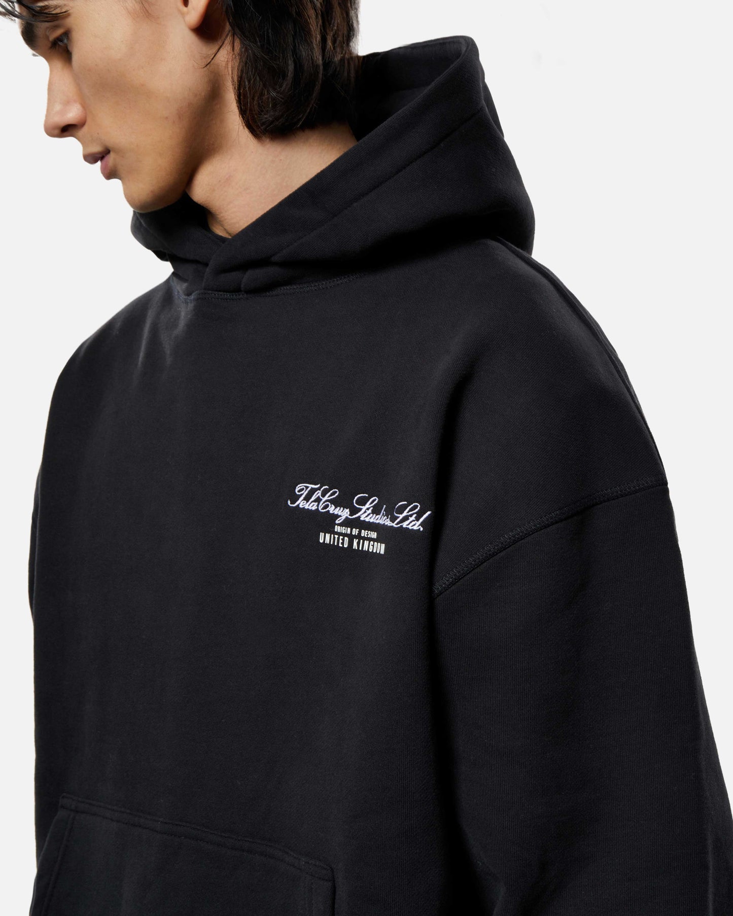 HEAVYWEIGHT WASHED BLACK STUDIOS HOODIE