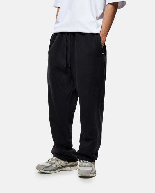 HEAVYWEIGHT WASHED BLACK STUDIOS SWEATPANTS