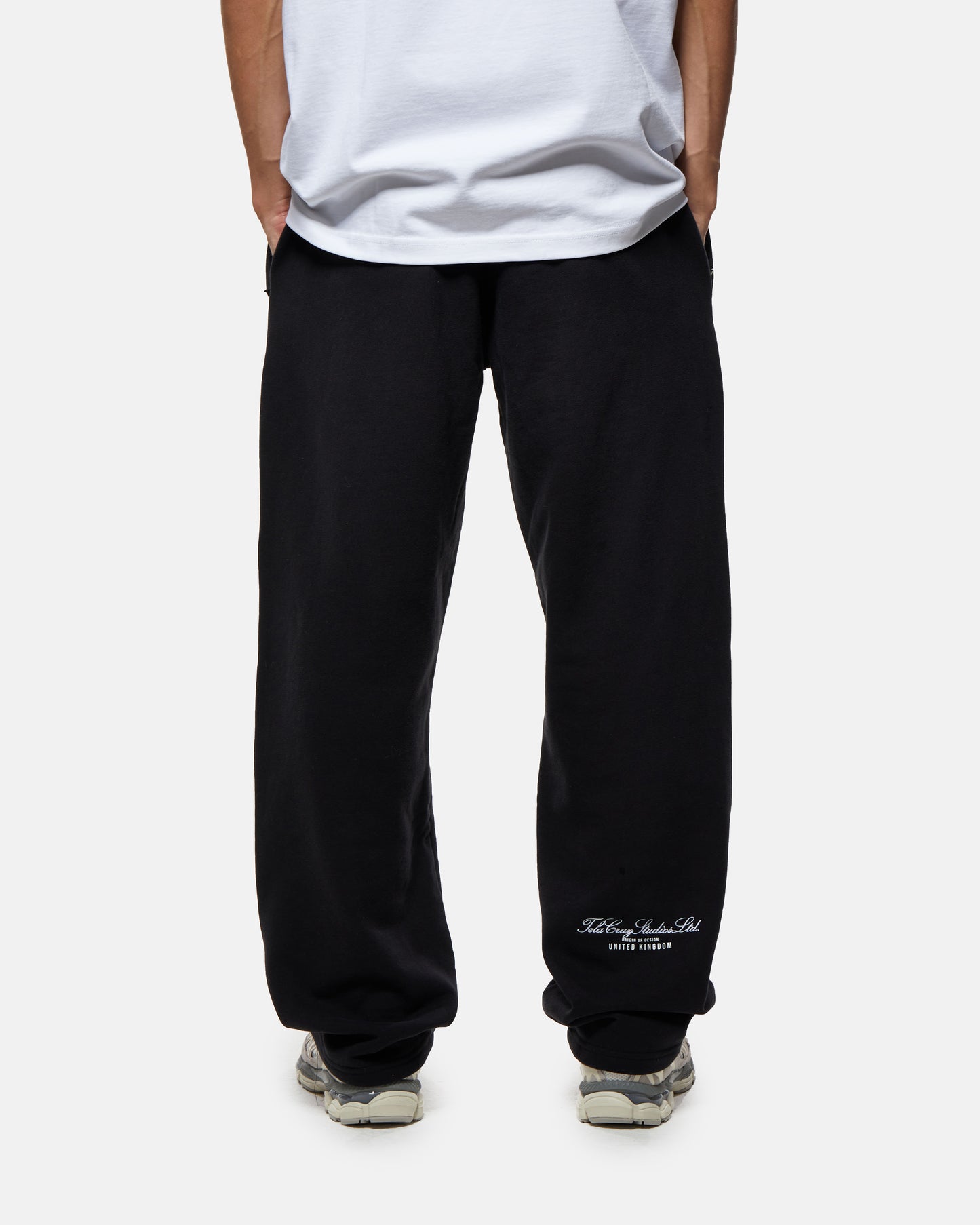 HEAVYWEIGHT WASHED BLACK STUDIOS SWEATPANTS