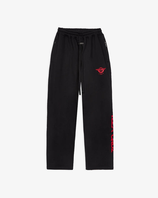 BLACK AIRWAYS SWEATPANTS