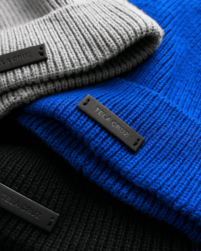 BLUE BEANIE HAT