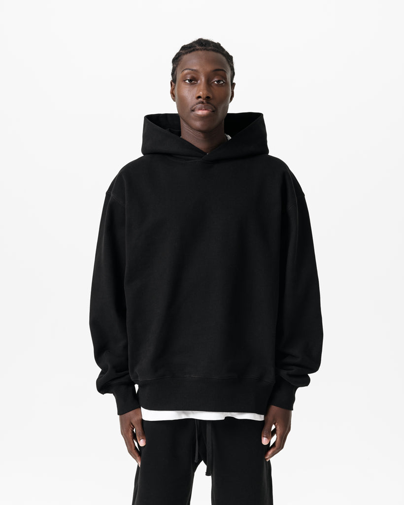 WASHED BLACK HOODIE