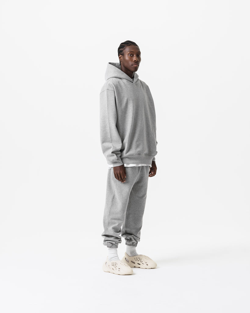 MARL GREY HOODIE