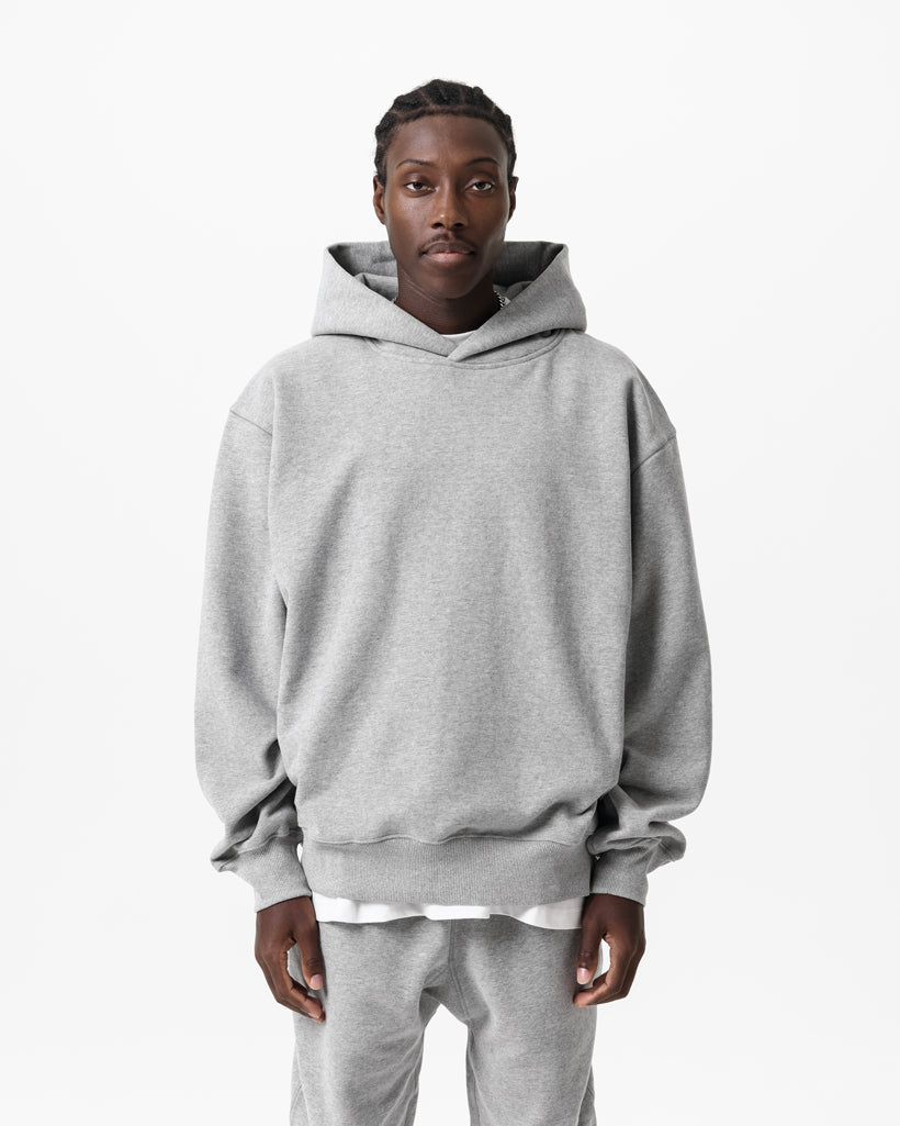 MARL GREY HOODIE