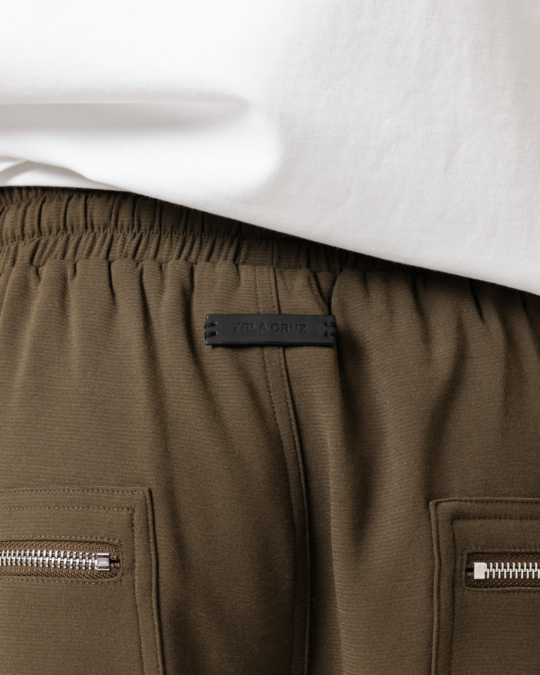 KHAKI GREEN UTILITY CARGO TROUSER