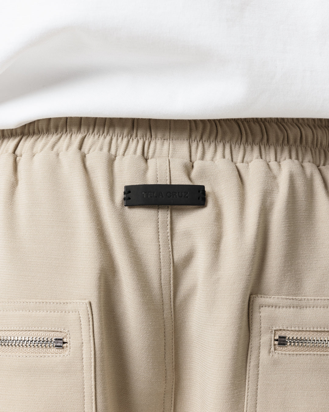 BEIGE UTILITY CARGO TROUSER